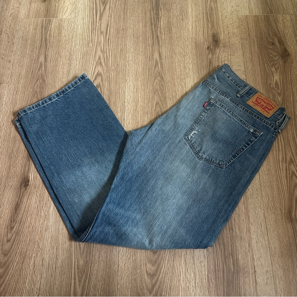 Levi's Blue Straight Jeans Classic Style